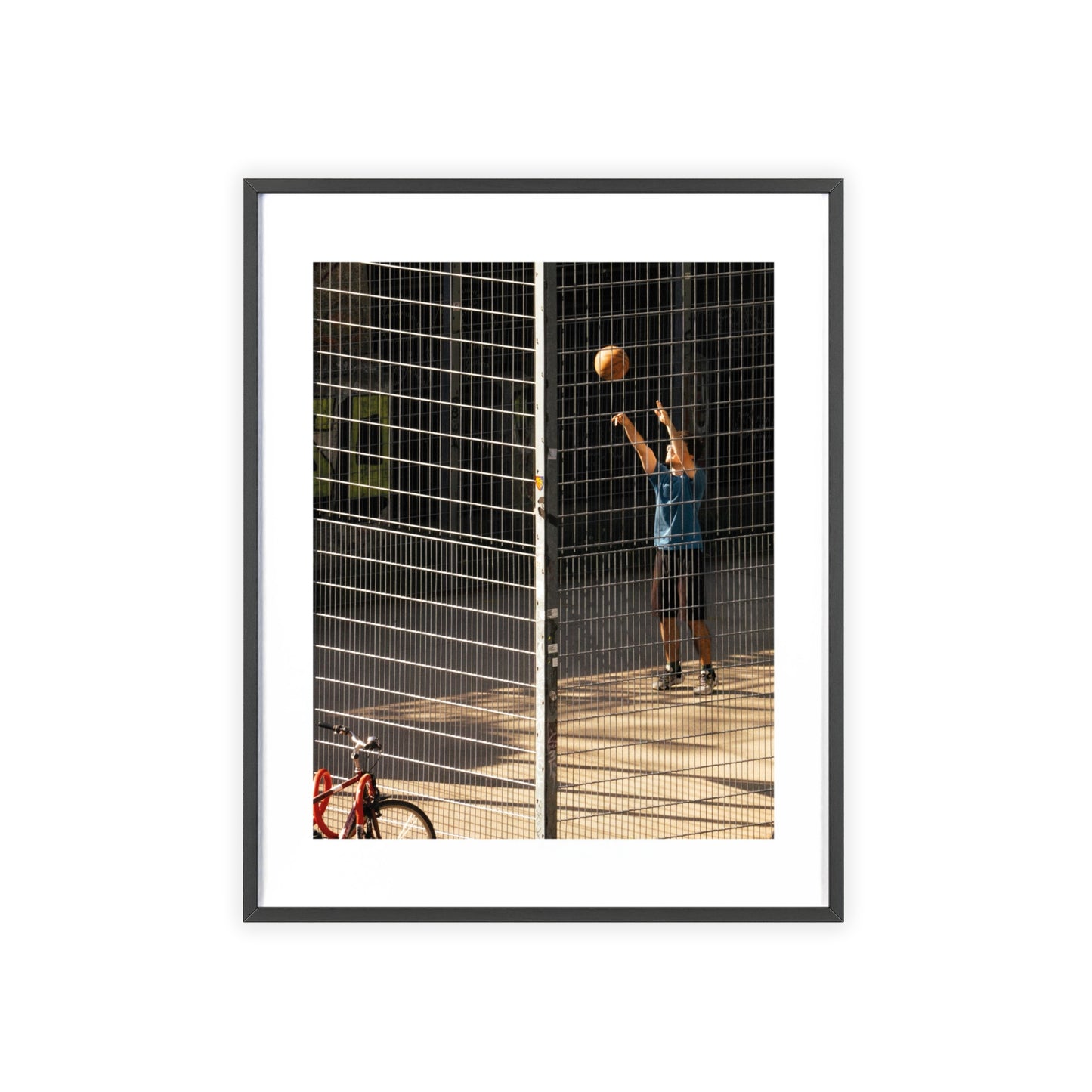 Wien, Roßauer Lände - im Käfig (2/3)