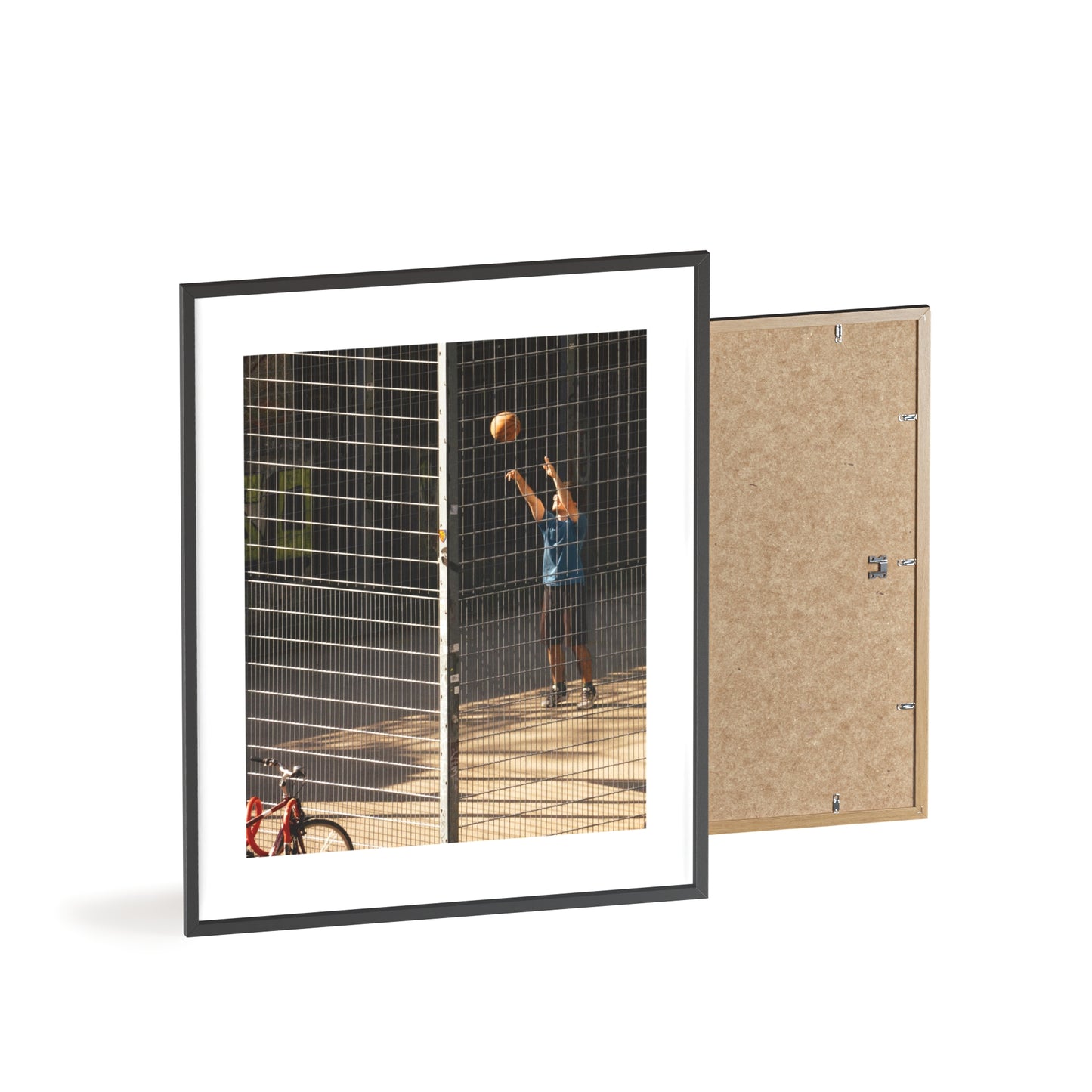 Wien, Roßauer Lände - im Käfig (2/3)