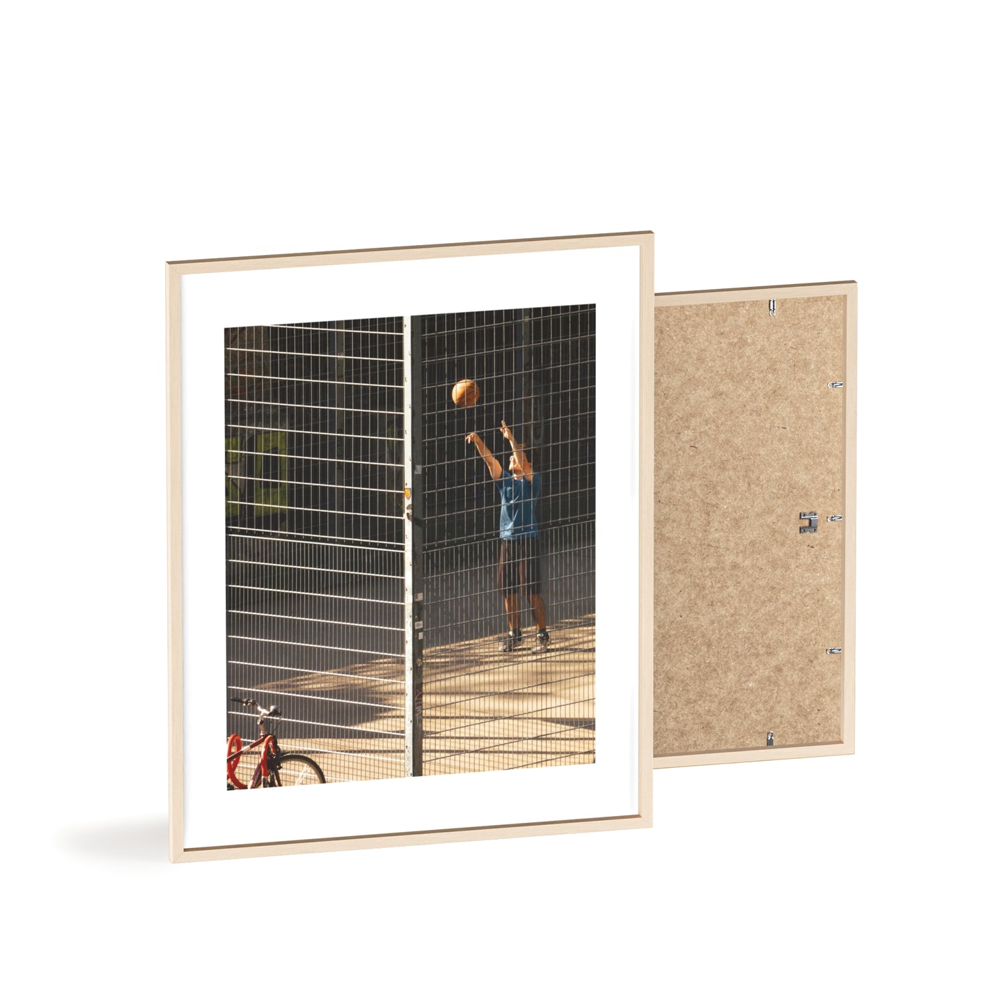 Wien, Roßauer Lände - im Käfig (2/3)