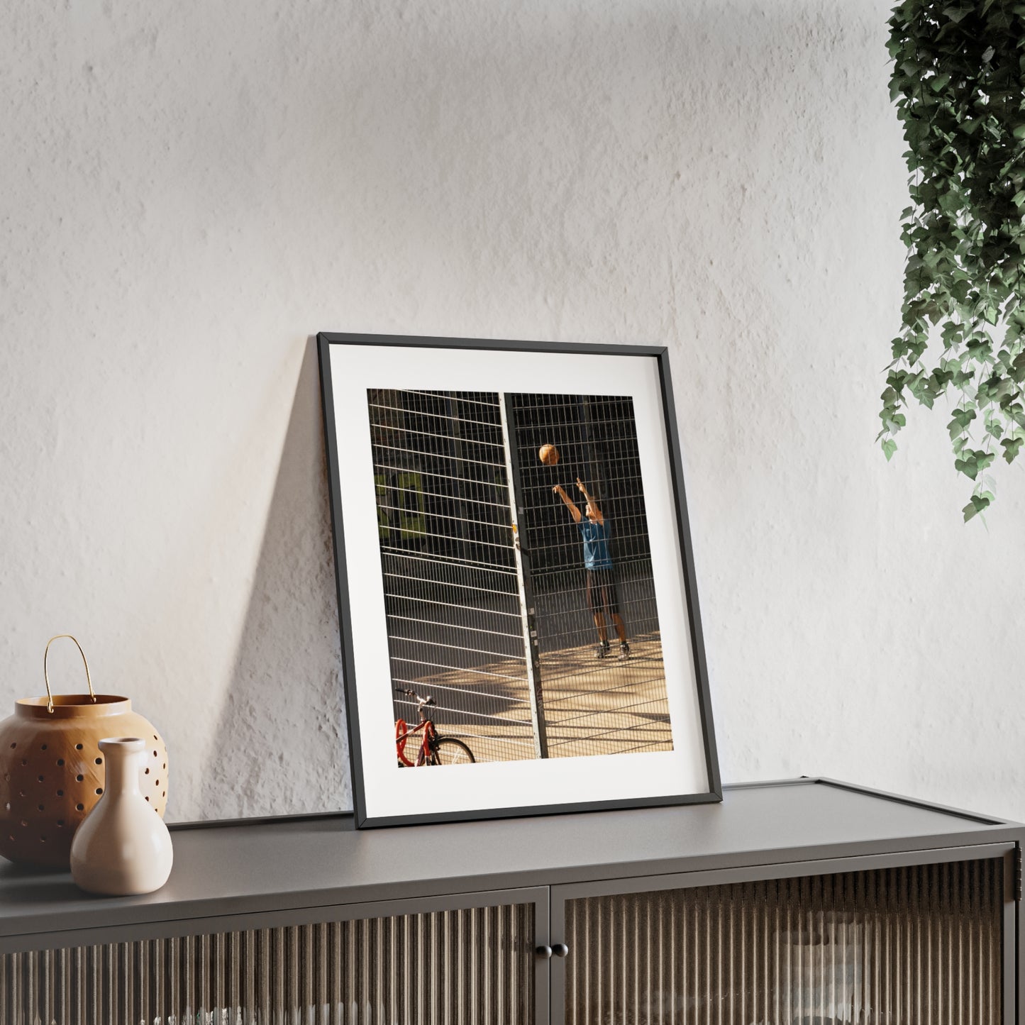 Wien, Roßauer Lände - im Käfig (2/3)