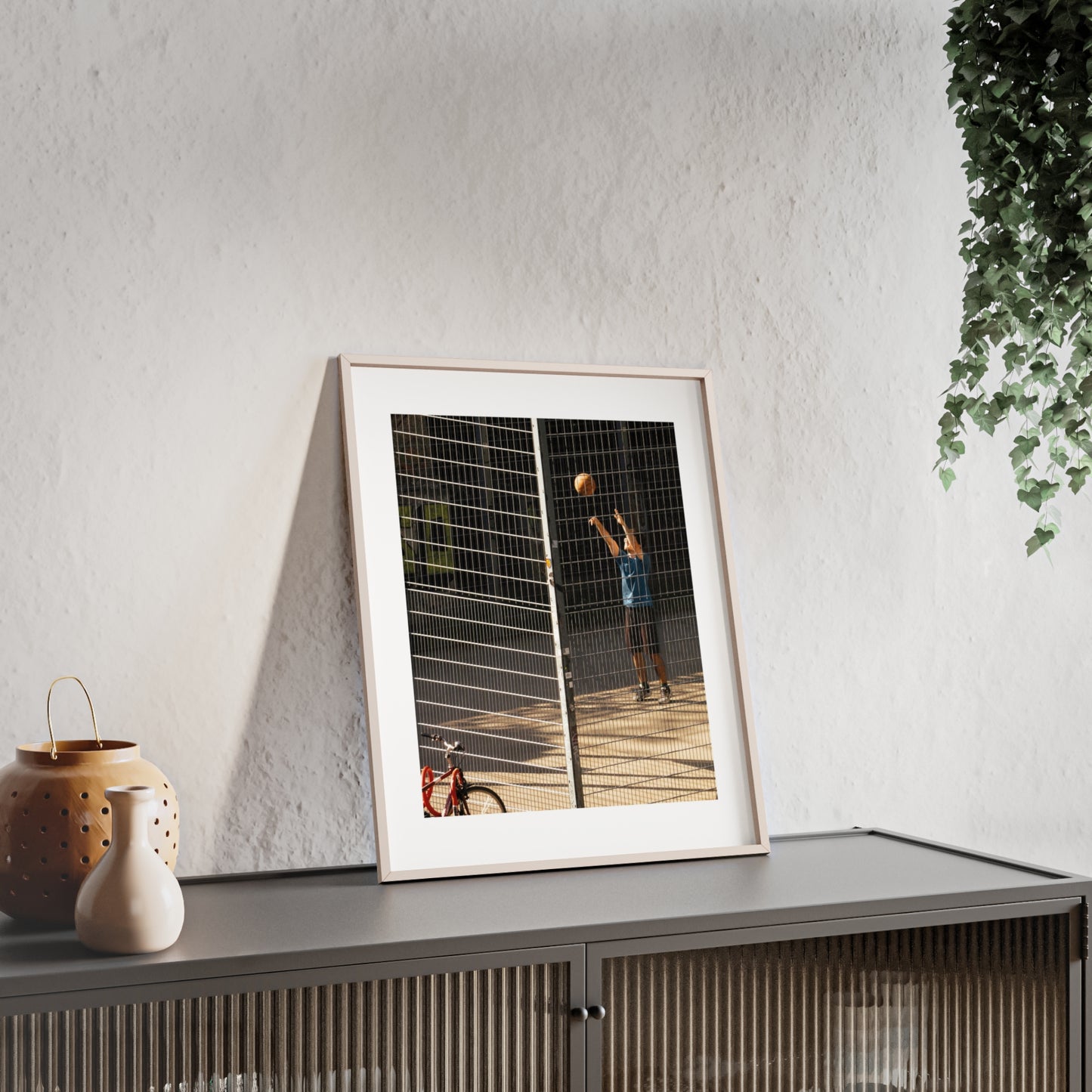 Wien, Roßauer Lände - im Käfig (2/3)